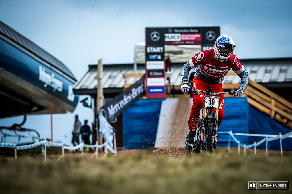 If you missed the fact that Gee Atherton is back after his MSA result, today's TT was another reminder.