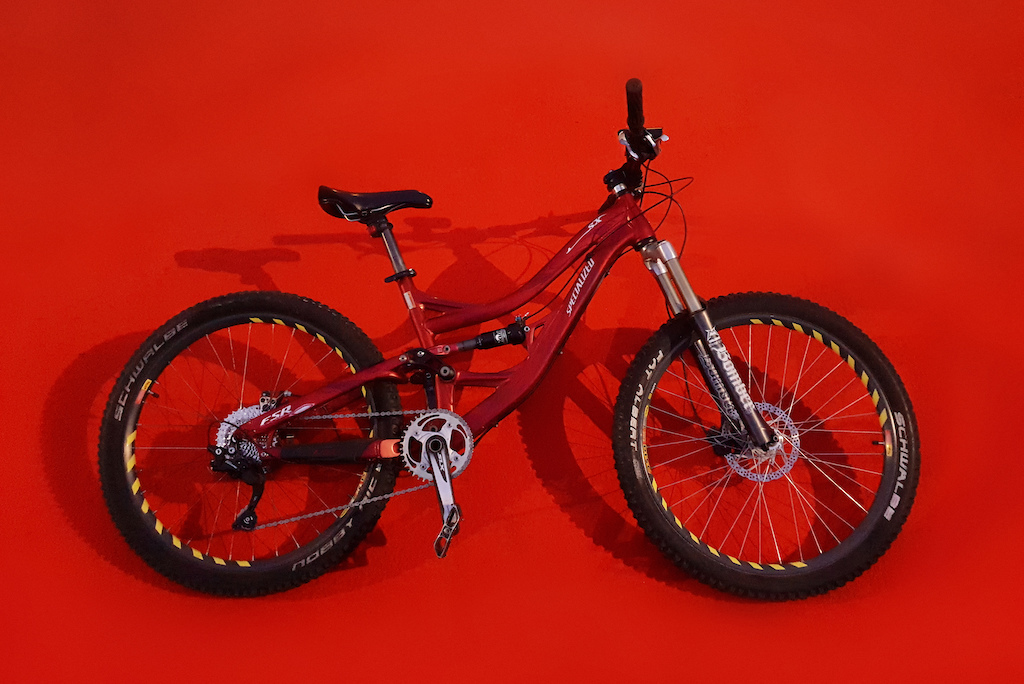 Specialized SX (slopestyle frame with 100 mm of travel) + Marzocchi Bomber Z1 Drop Off :)
updated with new parts - HCC narrow wide  chainring 38t and 10s deore M6000 on the back with 11-34 cassete

my trail/enduro bike