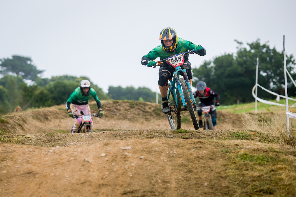 during round 6 of The 2018 Schwalbe British 4X Series at , Falmouth, Cornwall, United Kingdom on August 19 2018. Photo: Charles A Robertson