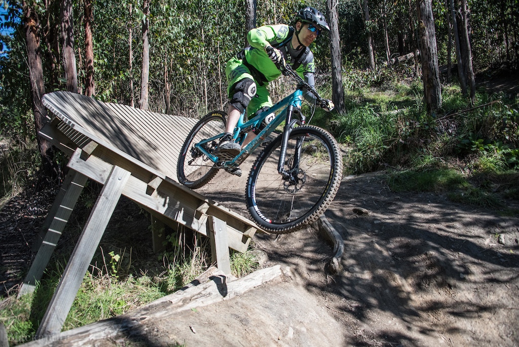 Riders test out the new Yeti range in Christchurch NZ