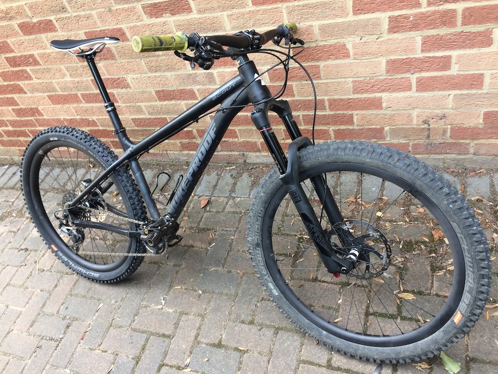 Scout has had a wheel upgrade Light Bicycle EN728 in DT Swiss 350’s with a 36T star ratchet.