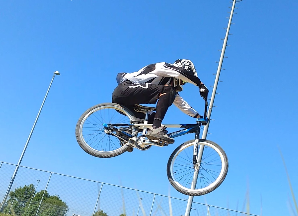 Final session on the old BMX track