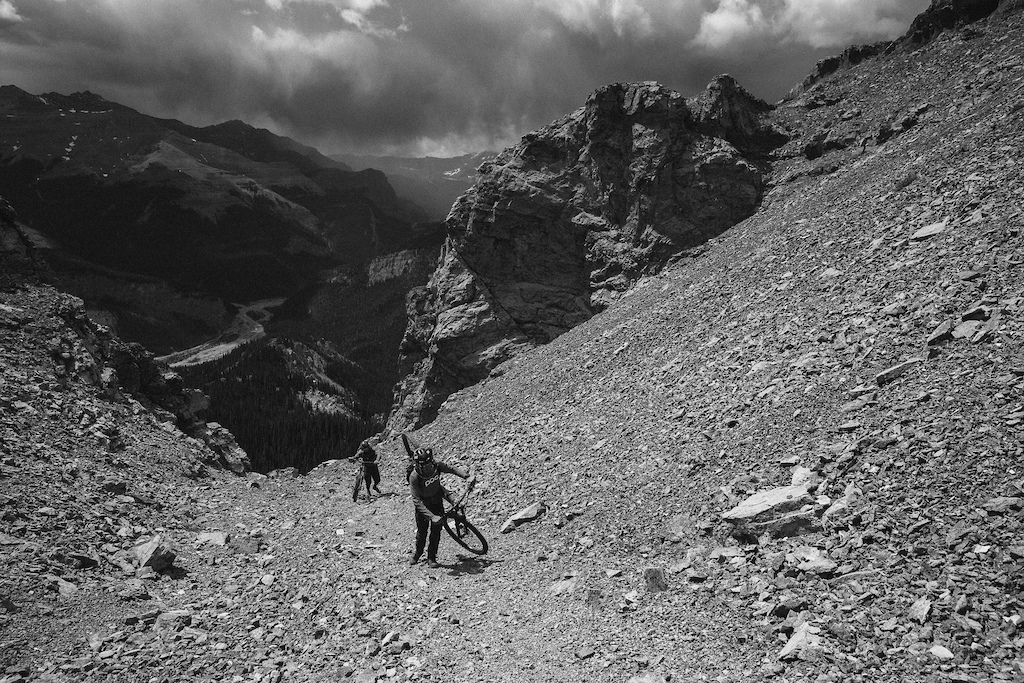 Riding Alberta's Rocky Mountains with Noah Brousseau and Matt Monod. Photos by @robb