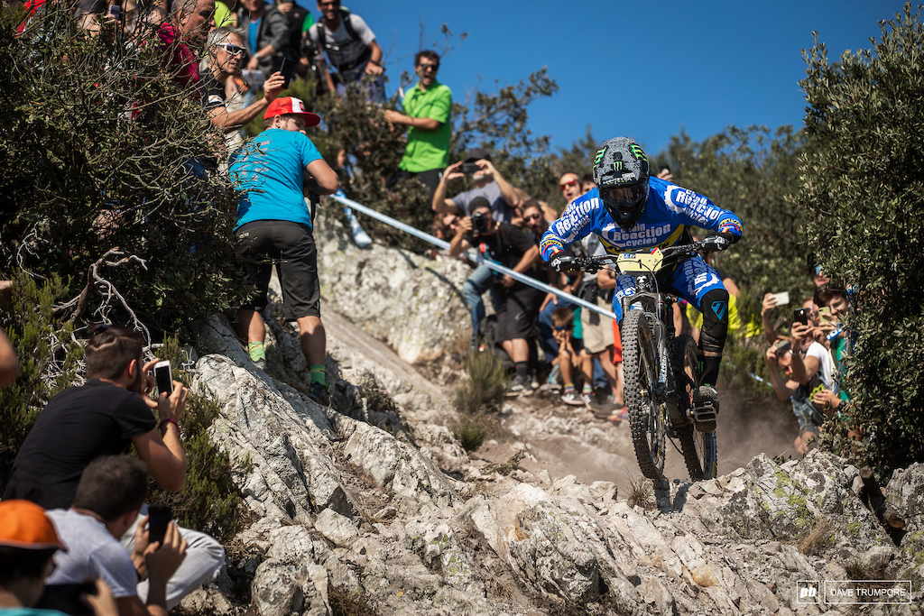 Sam Hill kept it steady in the top 10 to take his second EWS title in two years.