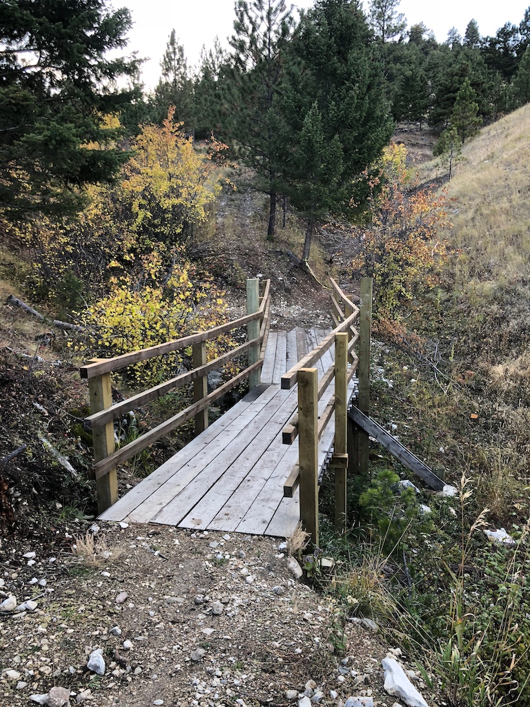 Bridge at lower end of Mt. Ascension directional zone.