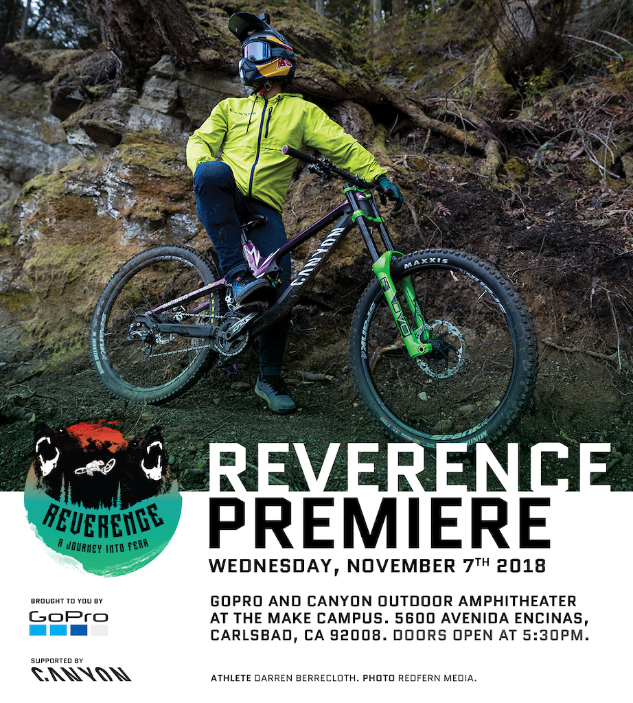 Reverence Premiere - Carlsbad California Wednesday November 7, 2018