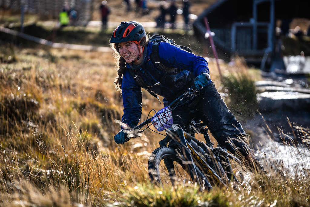Classic West Coast. Winning the final round of the Scottish Enduro Series at Fort William . Photo: Lewis Gregory