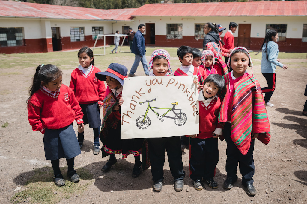 pinkbike s Share The Ride event in Lamay Peru October 2 2018 Photo Robin O Neill