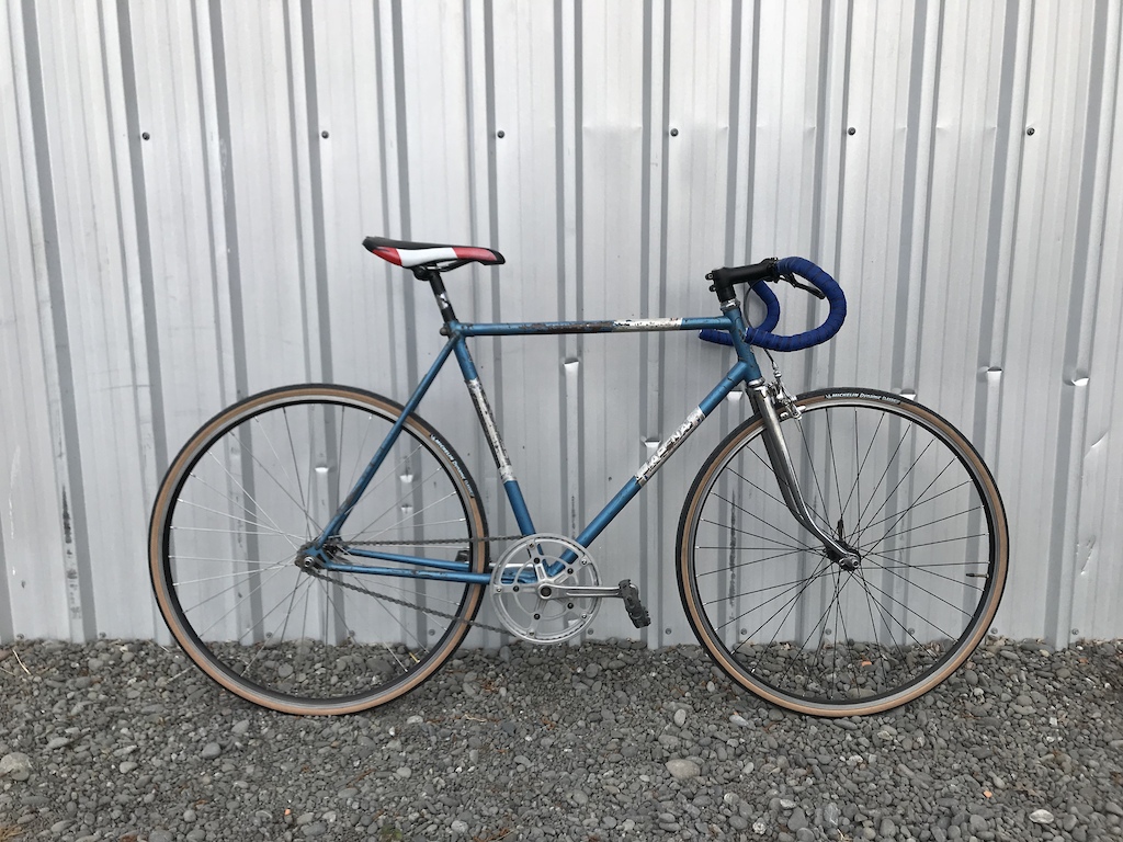My New Zealand bike’s. 
Bike No. 5. Raleigh Arena (1980’s) fixie