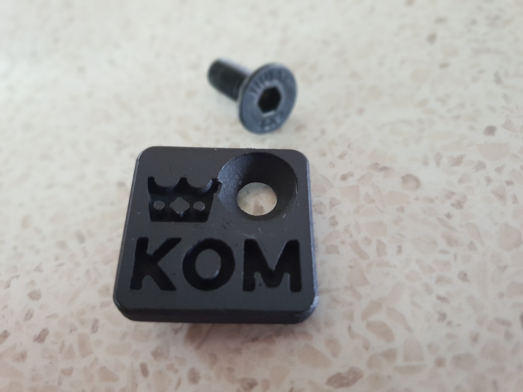 Bit of a 3D design and print for all those 1x converts chasing Strava Koms