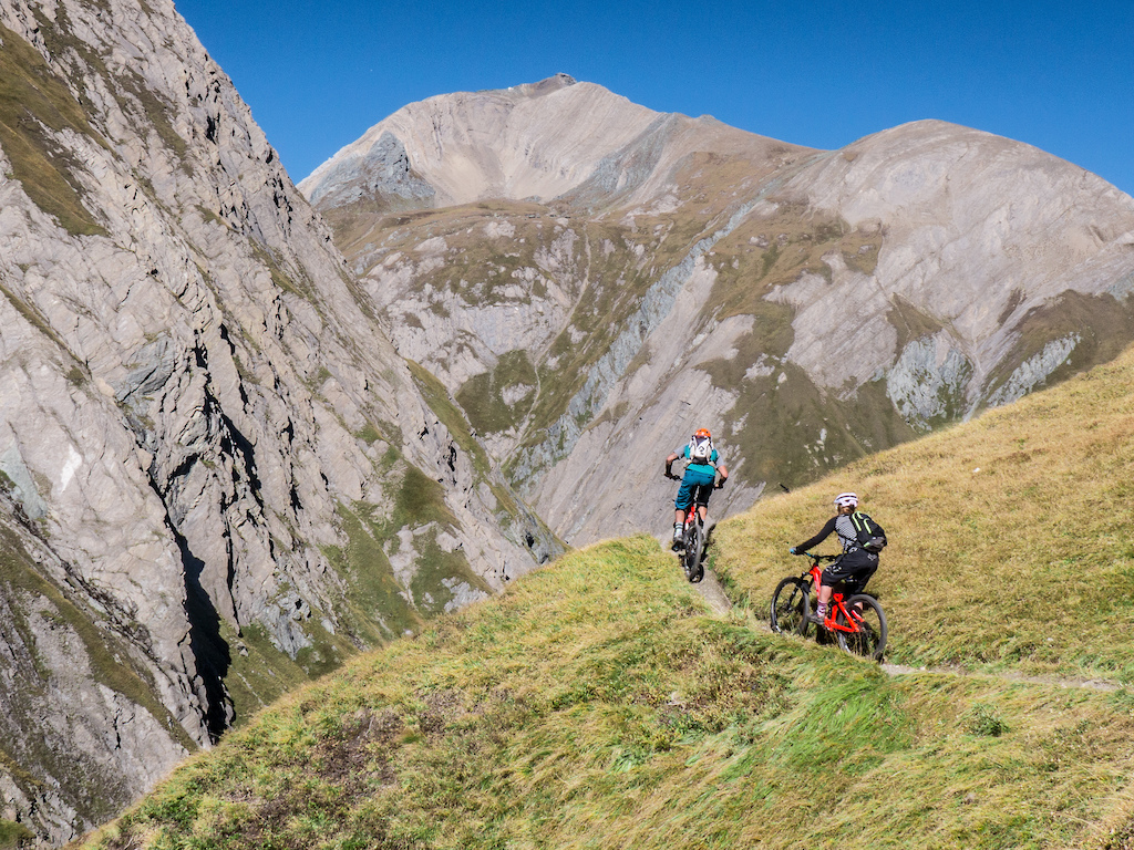 Enduro in the Austrian Alps at its best
