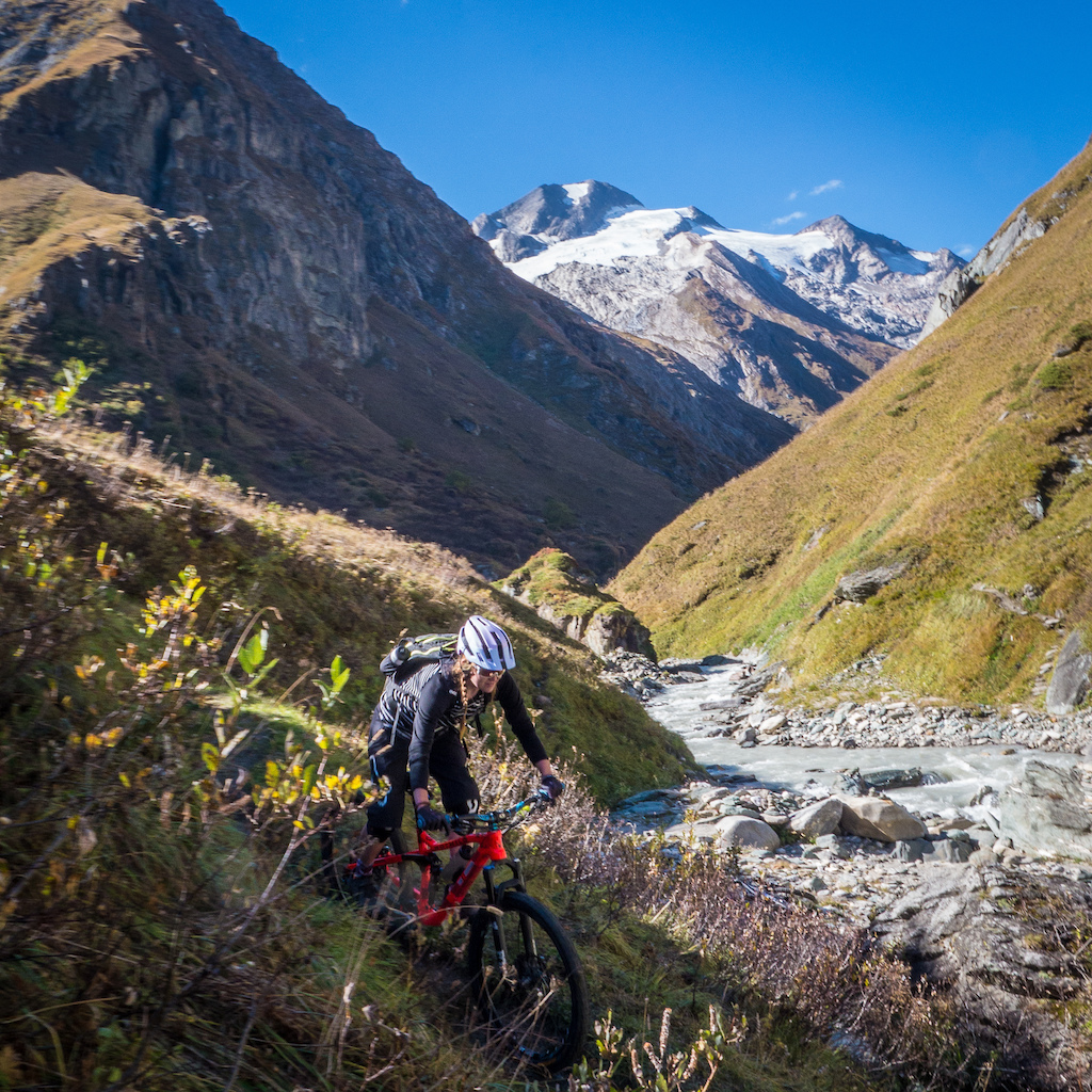 Enduro in the Austrian Alps at its best