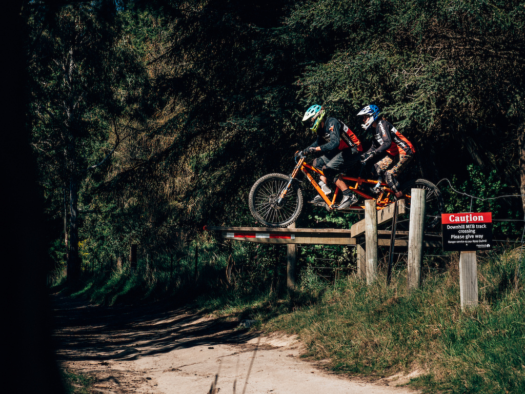 tandem downhill bike