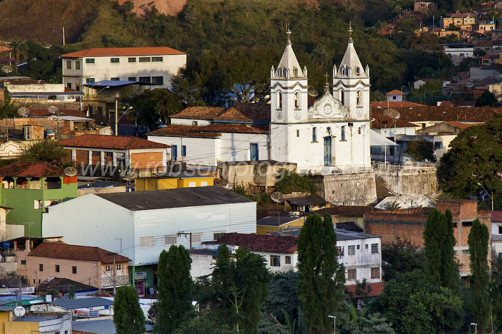Vista da cidade de Raposos - Igreja Matriz Nossa Senhora da Conceição