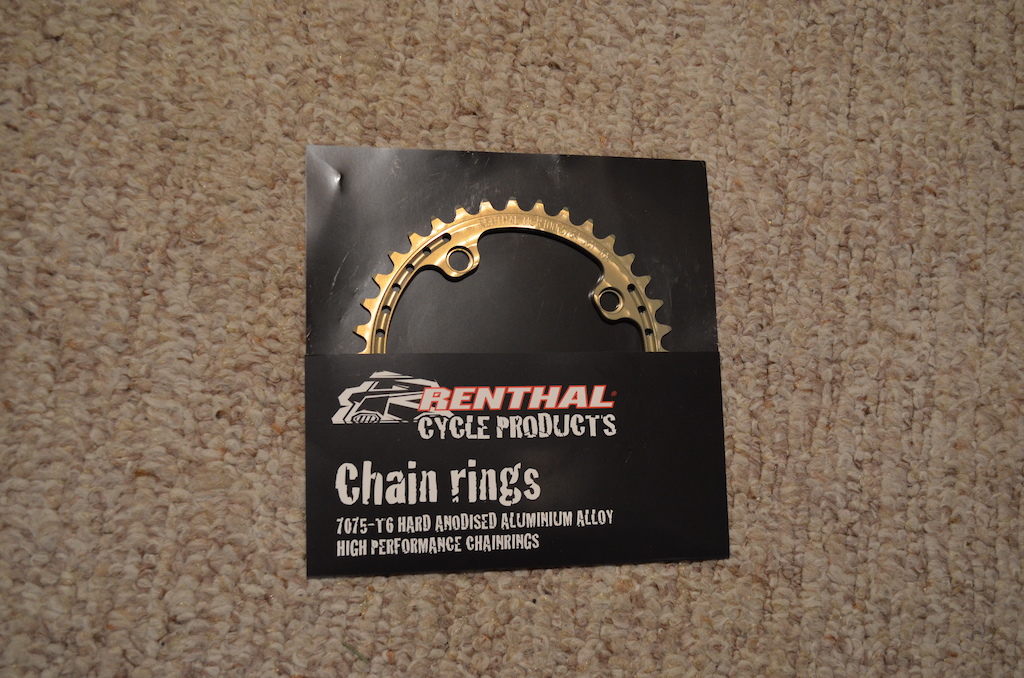Getting ready for another season. 36 Tooth chainring