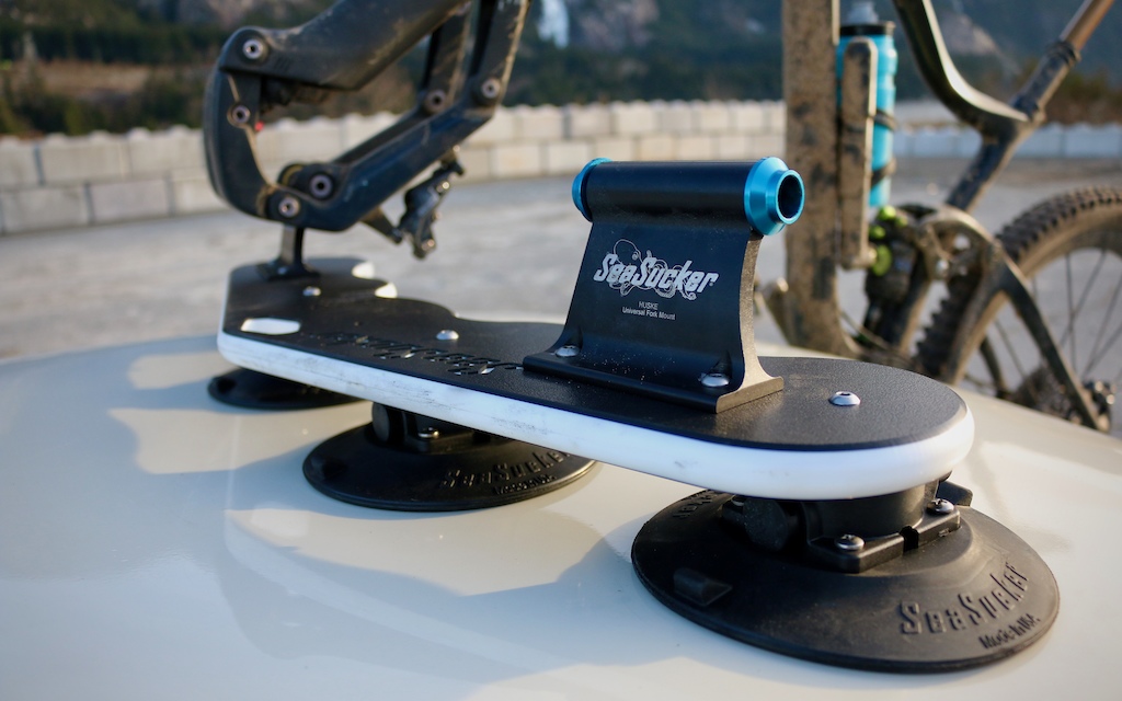 Review The Power of Suction Cups Sea Sucker s Mini Bomber Bike Rack Pinkbike