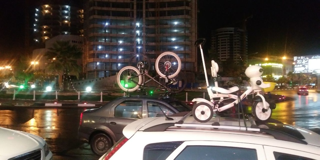 Trek tricycle VS giant bike