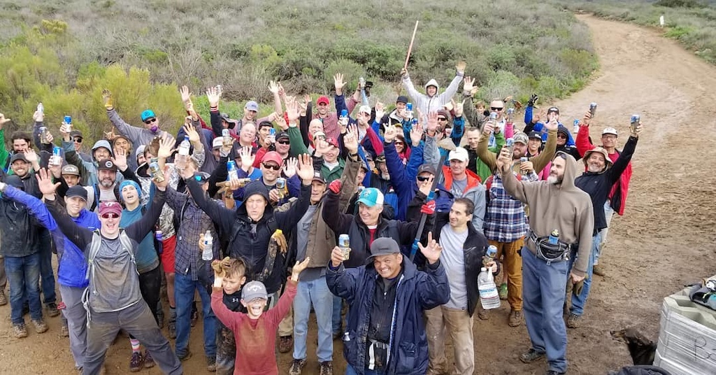 A group of happy SDMBA Volunteers during 2019 winter season.