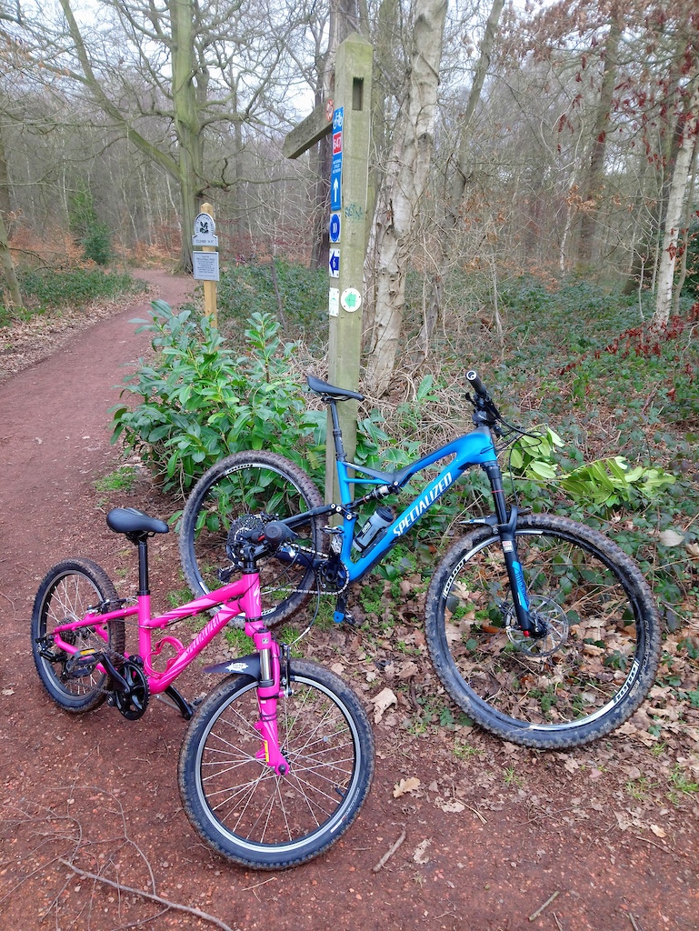 Me and my daughter both specialized riders