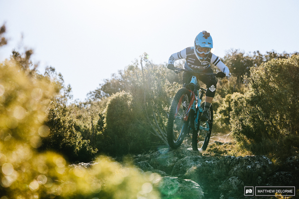 Katy Winton has the ride dialed and is ready for a new EWS season to get started.