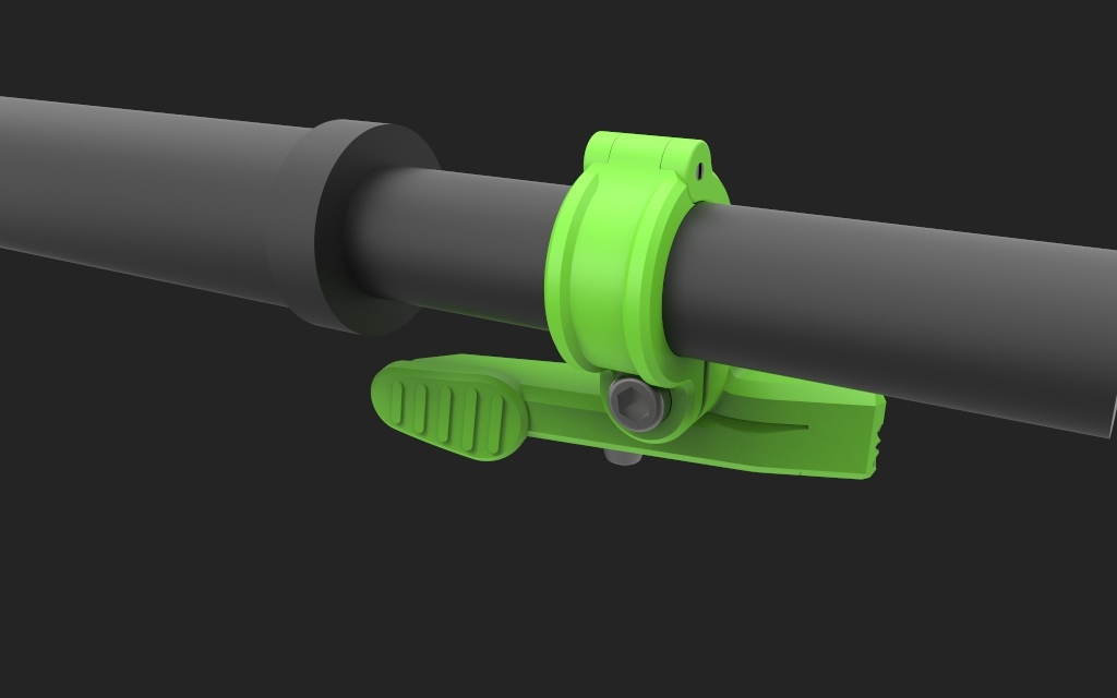 3Dprinted dropper post remote by edvinm Pinkbike