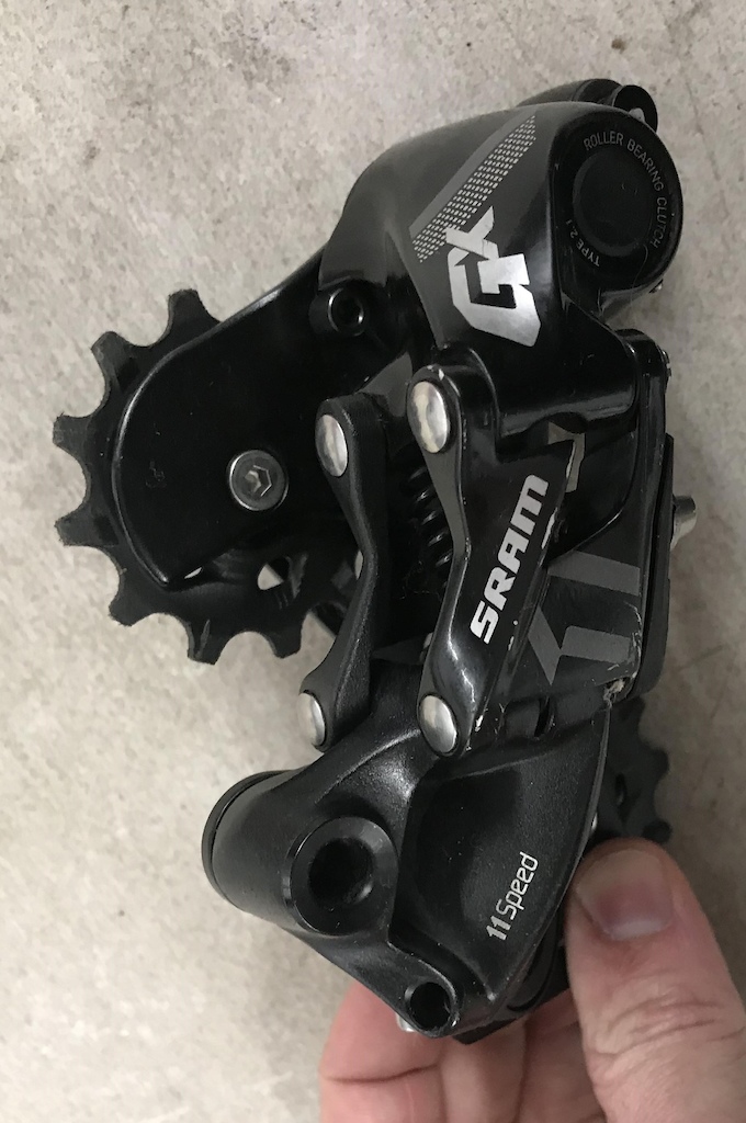 GX Rear Derailleur, good condition, 11 speed 11s, good condition, long cage, clutch - $90