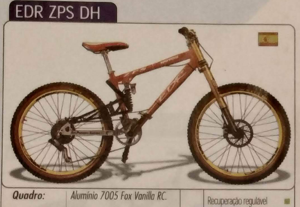 EDR ZPS DH bike