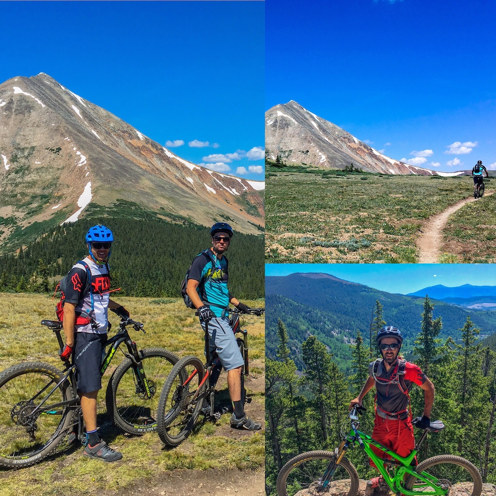 Our annual Kenosha Pass to Breckenridge and back in one day ride! Hard to beat this scenery!