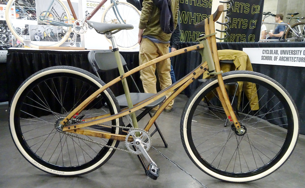 NAHBS 2019  University of Kansas School of Architecture and Design Cooper Barrel Stave Bicycle