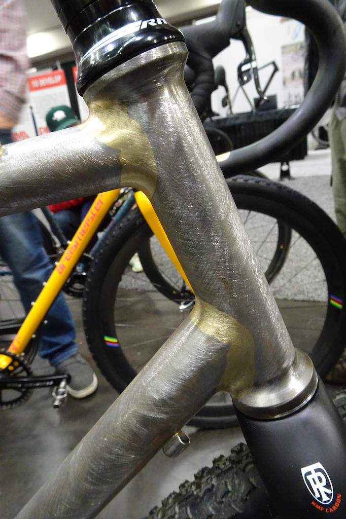NAHBS 2019 Ritchey's hand made frame detail