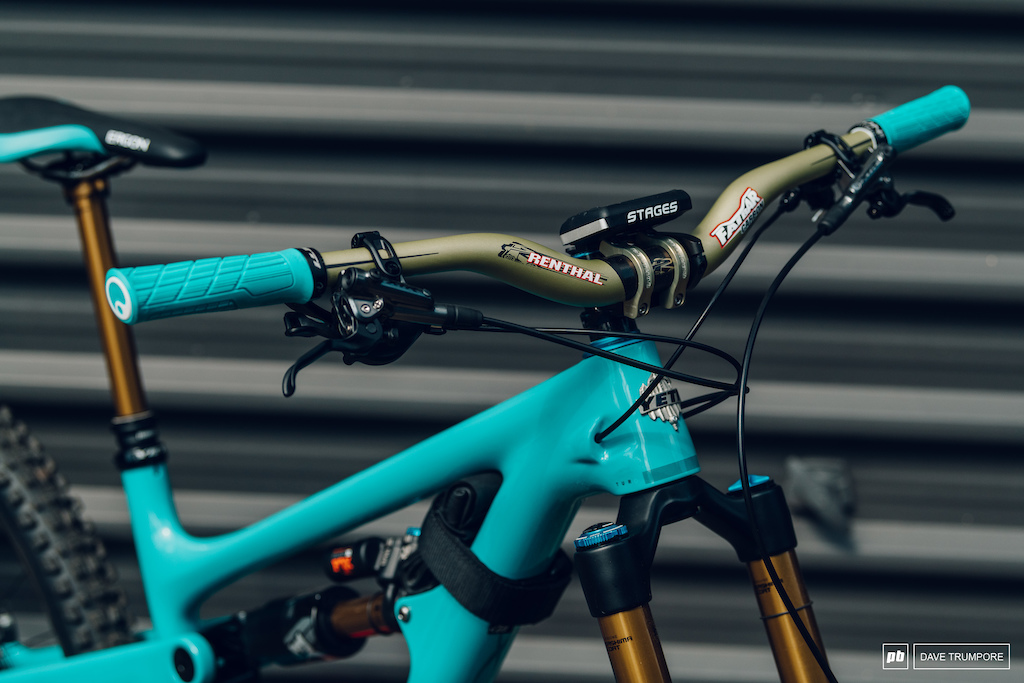 Shawn Neer's Yeti SB 150 - Renthal bars and stem, and Ergon with the grips and saddle