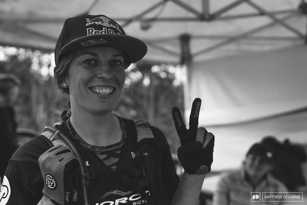 1st EWS and a second place. Jill Kintner has something to smile about.