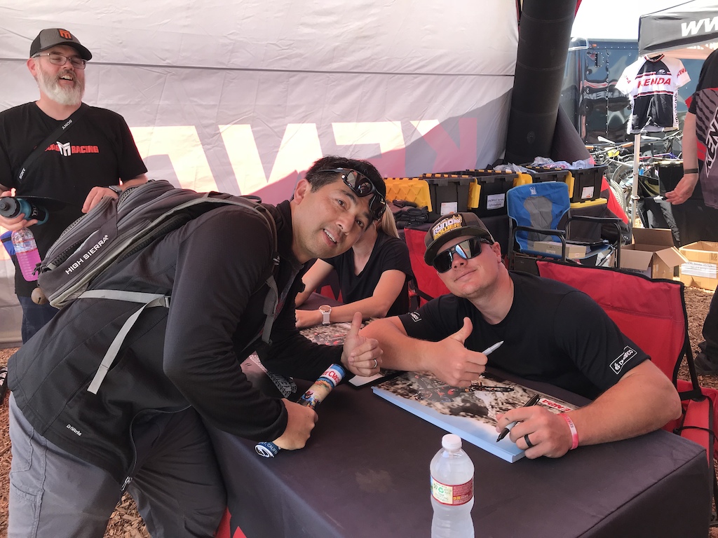 Sea Otter Classic 2019 with Mr. Rampage (2x) Kyle Strait.