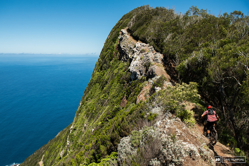 The classic cliffside views of stage 7