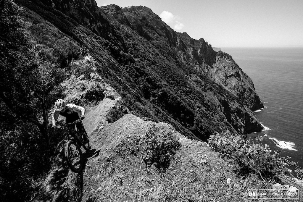 That quintessential Madeira view. We can't wait to get racing on this ridge line.