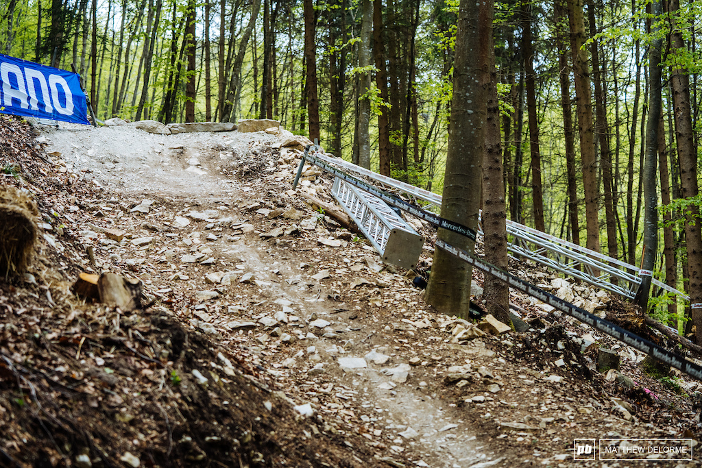 This section has been tamed down more and more over the past five years. There used to be more aggressive step downs.