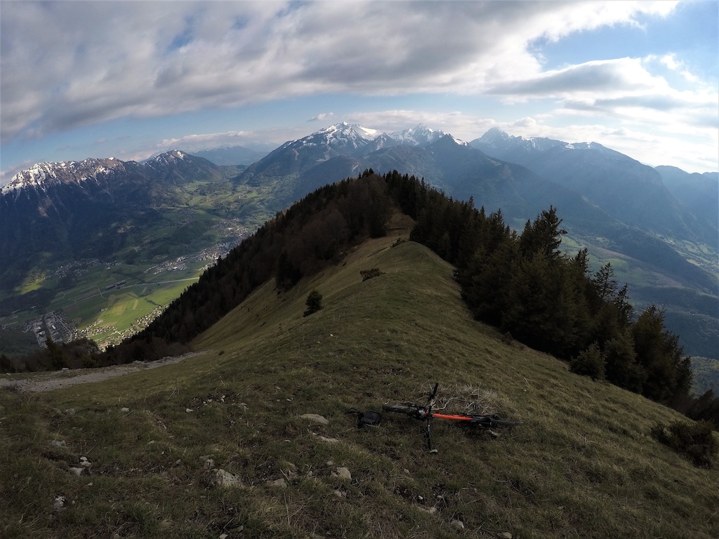 KONA PROCESS ON THE TOP IN FRENCH ALPS