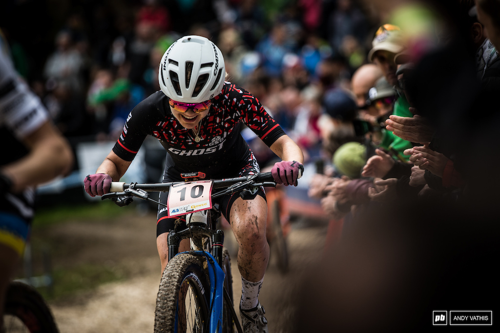 Sina Frei just missing the top ten in her first Elite season race.