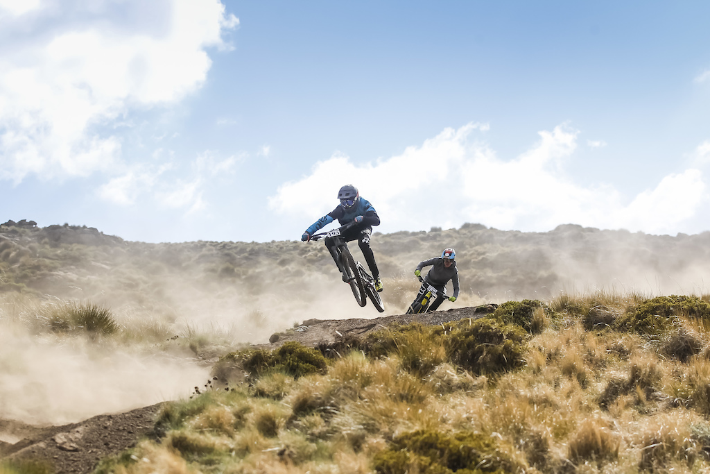 Some free ride action during the Crank Chaos event held at Afriski in Lesotho!