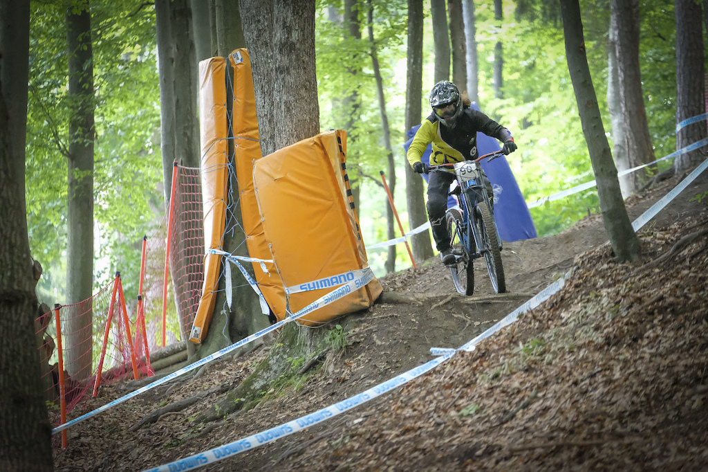 Naja Stipanič at DH Visit Pohorje, rd2 of Unior DH Cup. Photo by Urban Cerjak/Monster Energy.