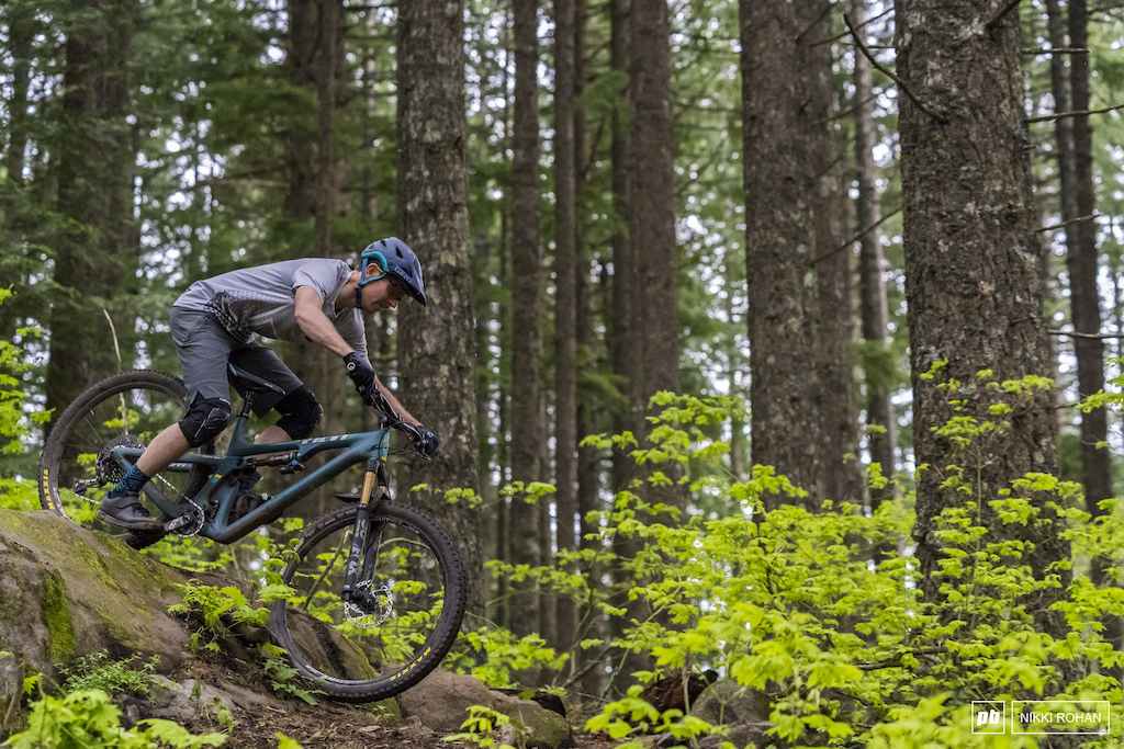 Pierce Martin getting after it in Post Canyon outside of Hood River OR