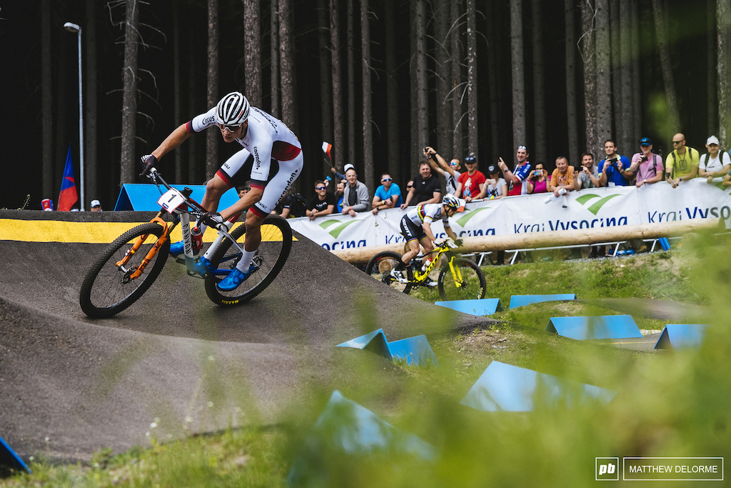 Mathieu van der Poel  has been on the fast track to his first World Cup win.
