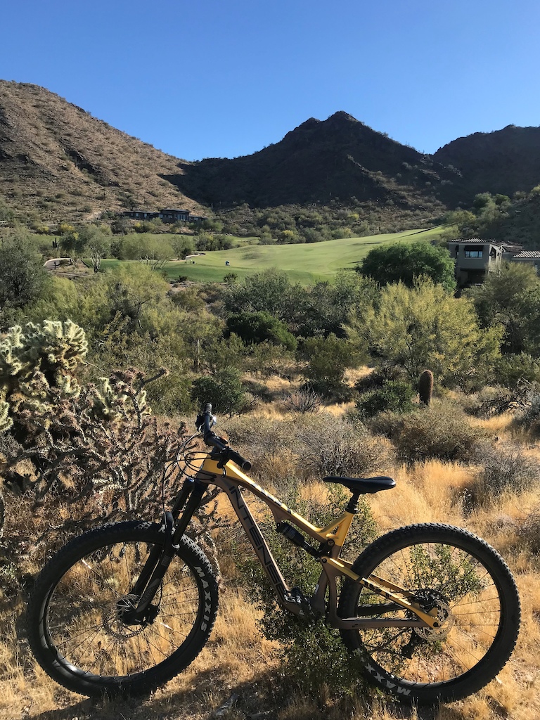 Trail runs right across cart paths on Silverleaf Golf Course - magnificent views!