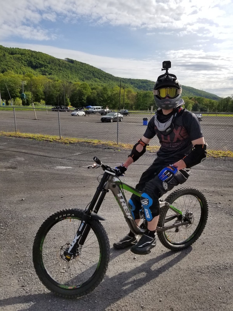 Dave at Blue Mountain Bike Park in New Holland