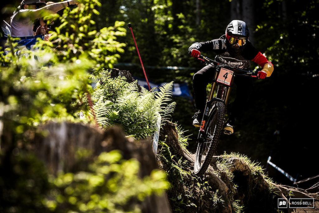 Nina Hoffmann has got a taste for the podium now and went one step higher than last week and into second.