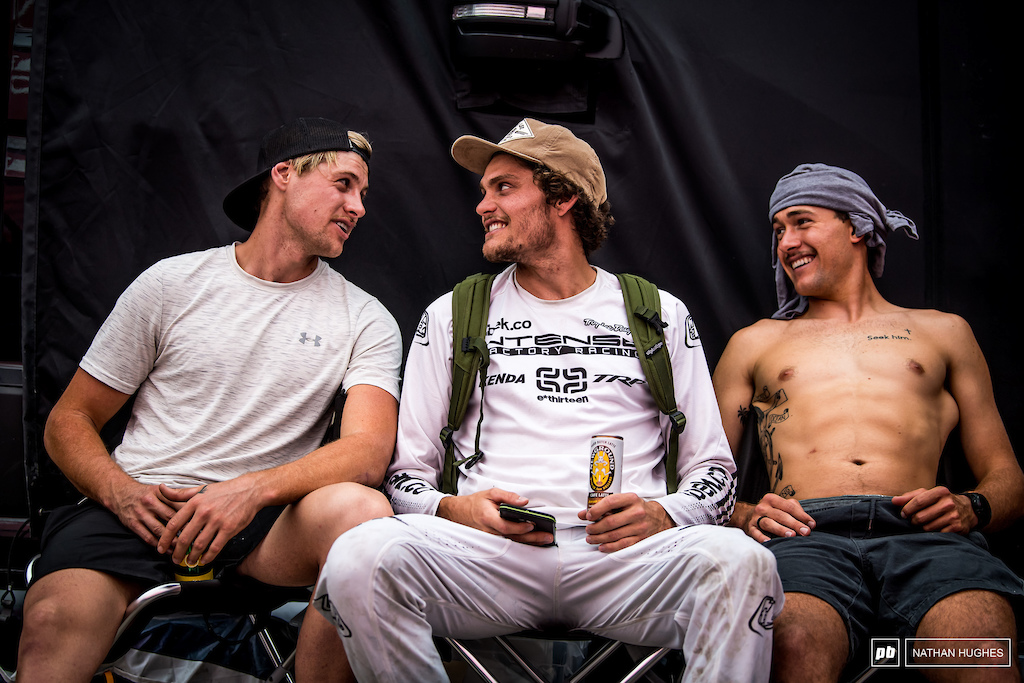 Moir and old teamies, Harrison and Lucas talk the talk after two very different weeks of mixed fortunes at the races.