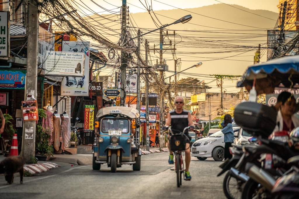 Explore Chiang Mai city during time off racing