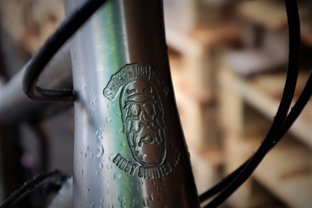 The Headtube badge on the Bow