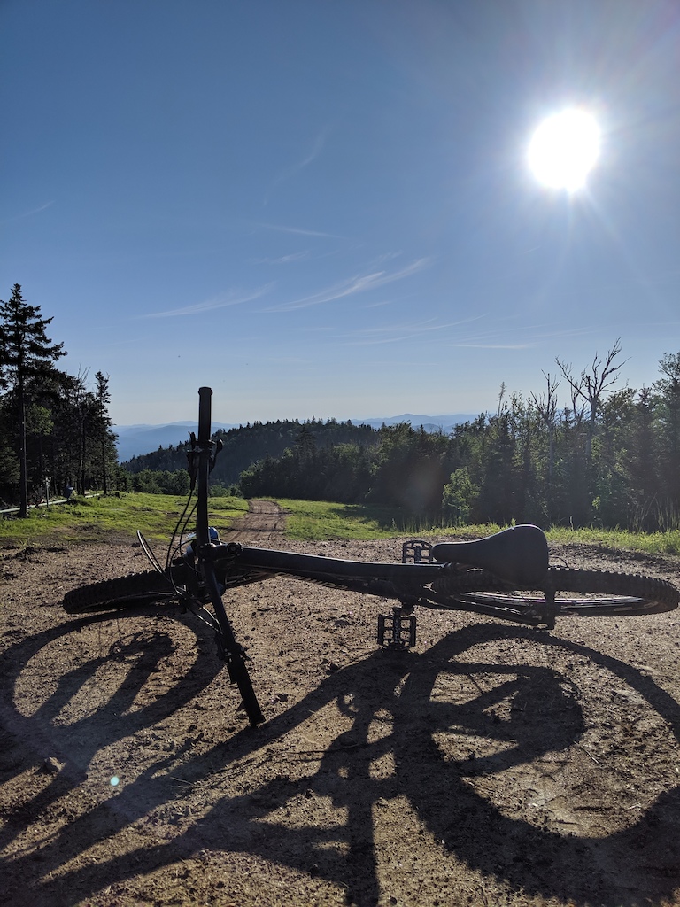 Pre work pedal up Gore Mountain
