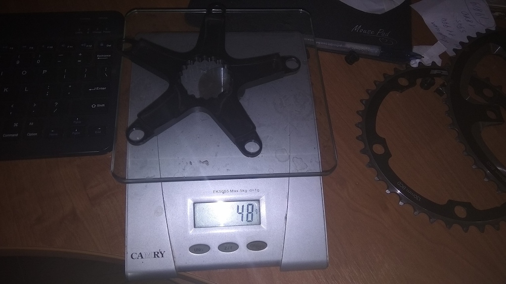 spider crank Cannondale 130bcd Weight 48gr